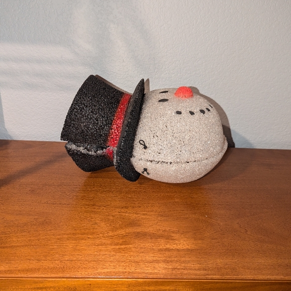 Vintage Snowman Outdoor Porch Light Covers - Picture 5 of 8